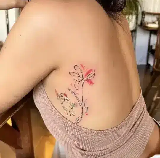 Whimsical Disney-Inspired Flower